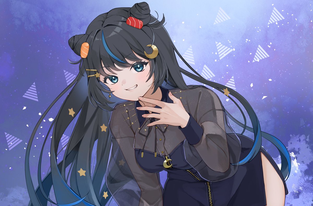 ぽんちゃんのFAを有償依頼させていただきました！ ジト目・少し挑発的