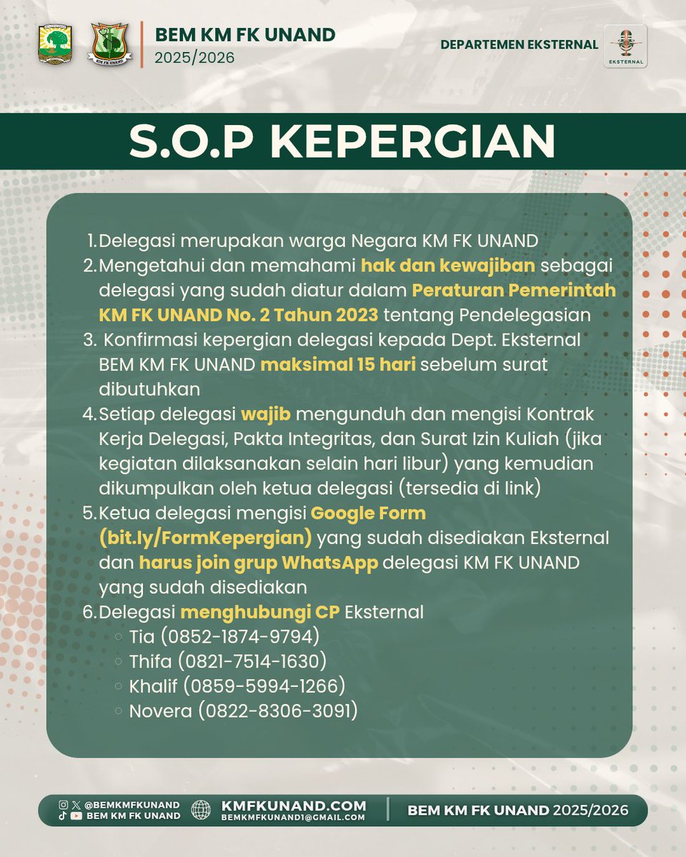 BEM KM FK UNAND tweet media