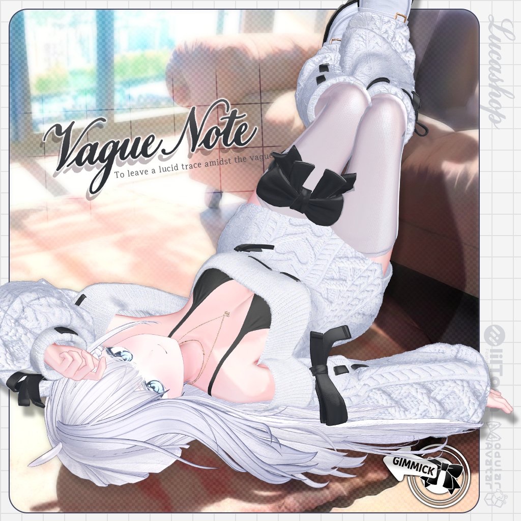 ꒰ RPプレゼント企画🎁 ꒱
Luca shop新作〖Vague Note🗒️〗
を抽選で2名様にﾌﾟﾚｾﾞﾝﾄ🐻‍❄🩵⸝⋆

🩵2月24日〆切
当選者にはDM送ります💌 ͗ ͗

🩵<a href="/TeddysCandyvrc/">くまちゃんですっ🐻‍❄️🩵</a>
  と
<a href="/lucavrc0/">Luca</a> 様をフォロー

🩵このポストをRPといいね

たくさんの参加待ってます⸝⸝⸝🫶🏻
#VRChat #Lucashop
