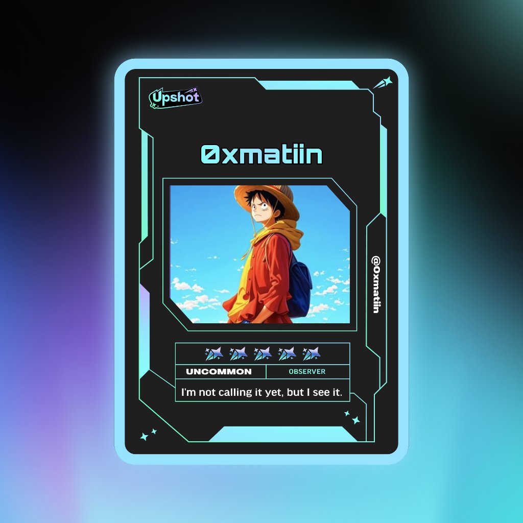 Just ripped my Predictor Card!

Ready to claim instant cash prizes, free packs and more.

Welcome to Prediction Play on <a href="/upshot_cards/">Upshot</a>

Your turn
beta.upshot.cards/?code=799fb140

(PASTE IMAGE HERE)