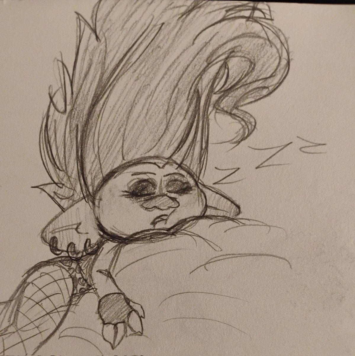 Day 51 drawing Carol until DreamWorks brings her back!
The idea is that. So tired.
<a href="/Trolls/">DreamWorks Trolls</a> 

#TROLLSTWT #trolls #DreamWorksTrolls