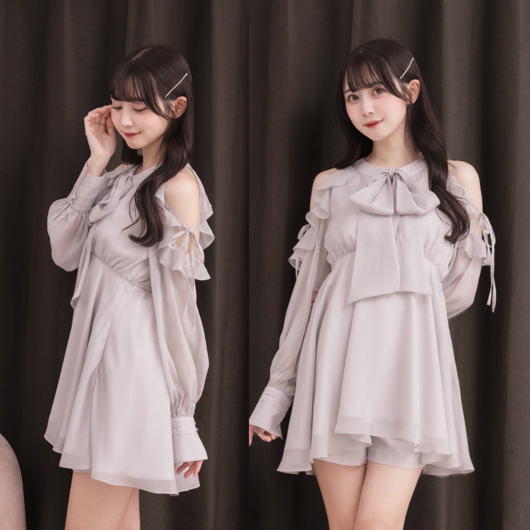 DOLCE LICHE Collection🤍

日常の中にひと匙のときめきを🥄

◼︎ボウタイシフォンセットアップ
（pink/white/light blue）

dolceliche.shop/items/695c71d0…

#dolceliche