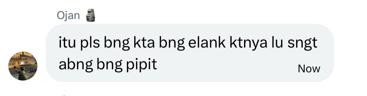 apkh tampang gua kayak burung berkicau?
