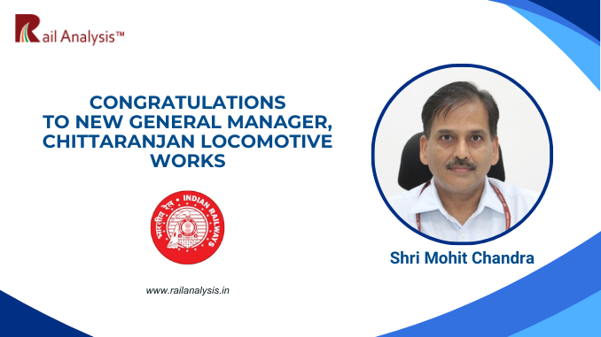 RailAnalysis's tweet image. Shri Mohit Chandra assumes charge as General Manager of Chittaranjan Locomotive Works

Read more: railanalysis.in/appointment/sh…

@Clwrailindia 

#ChittaranjanLocomotiveWorks #CLW #Appointment #IndianRailways #Leadership #Innovation #RailAnalysis
