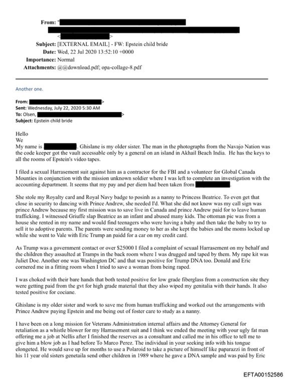 🚨BREAKING:

Trump RAPED Ghislaine Maxwell's Sister.