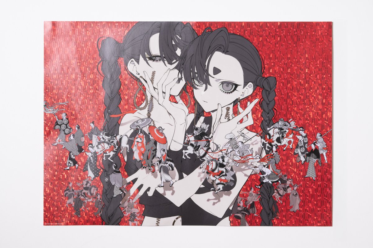 ✦✦✦ 望月けい個展 グッズ紹介 ✦✦✦ □ホログラムポスター 大阪展