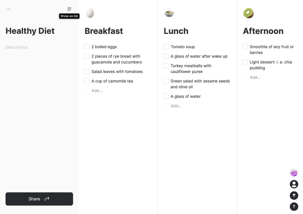 🖇️Shared boards now keep their current view.

If you switch a board to list view and share it, it stays in list view — more like a clean, linear document instead of columns.

You choose the context. It stays!✨