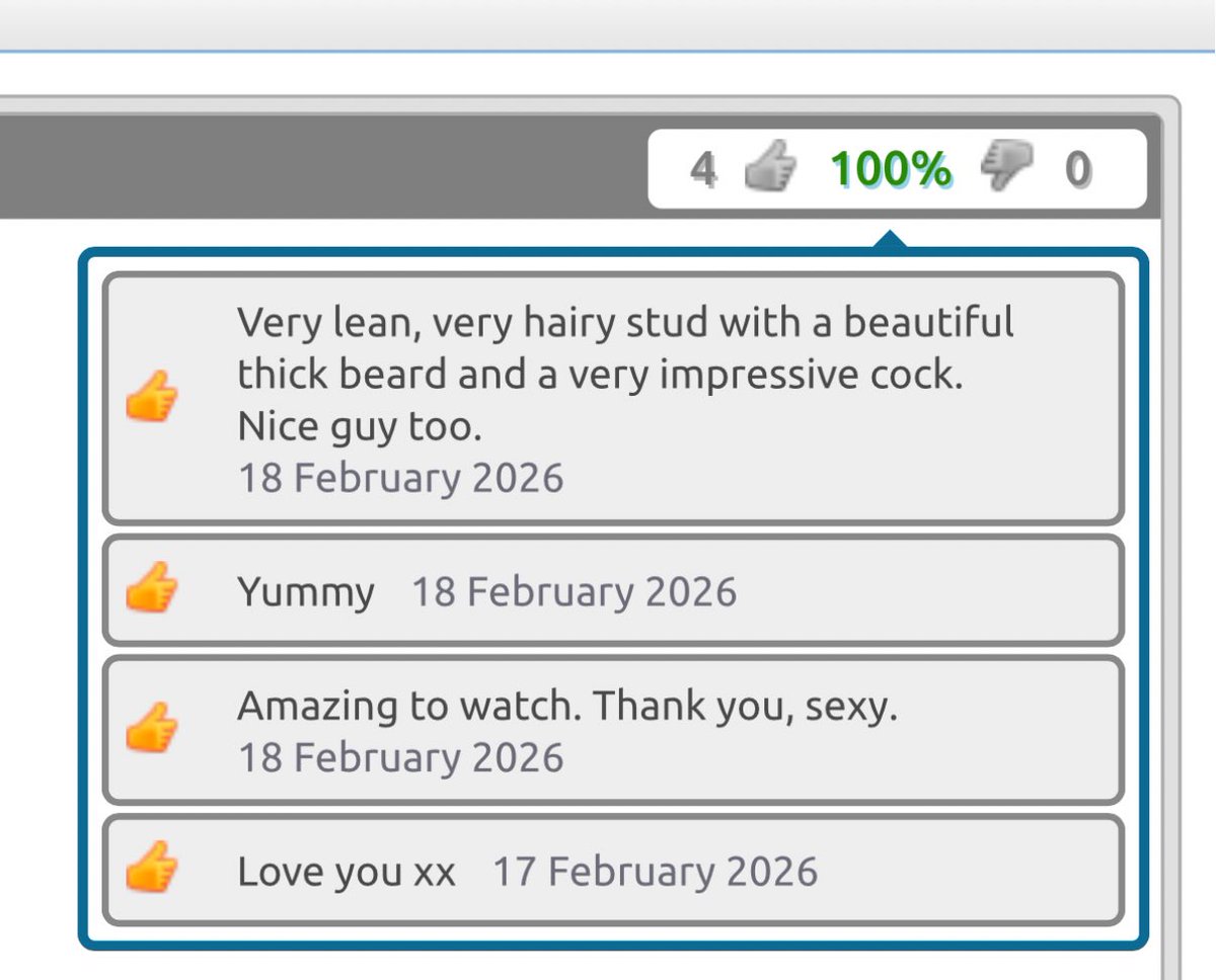 7pointfive's tweet image. Always makes me so happy to read these reviews on my Chaturbate profile.

Thank you so much