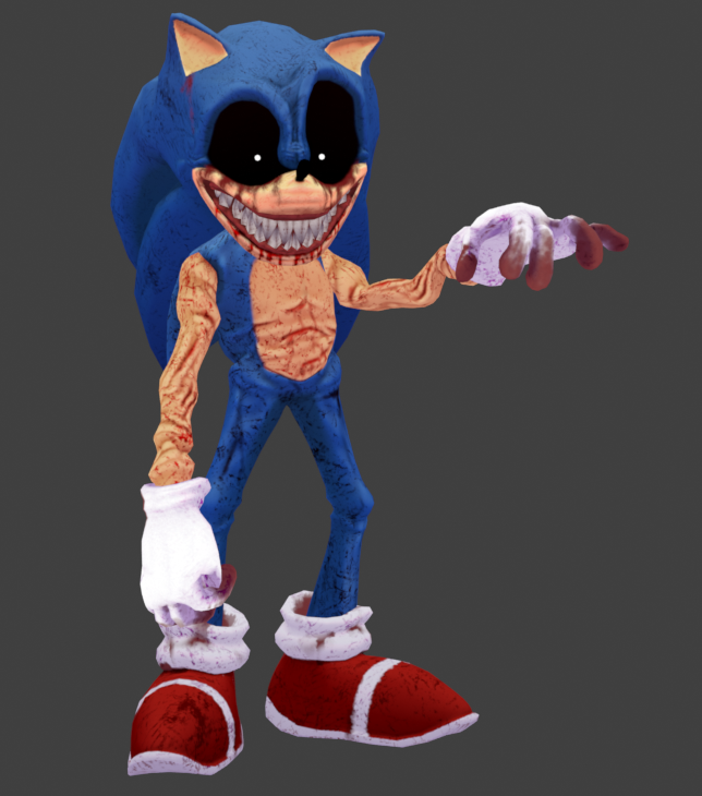SpinexTrue's tweet photo. Sonic.exe remade hehehe (12,600 tris) 

----------------------------------------
#SonicTheHedgehog #sonicexe #sonicfanart #blender
#3dart #3D #3DModel #3dmodeling https://t.co/W1qcWm11qV