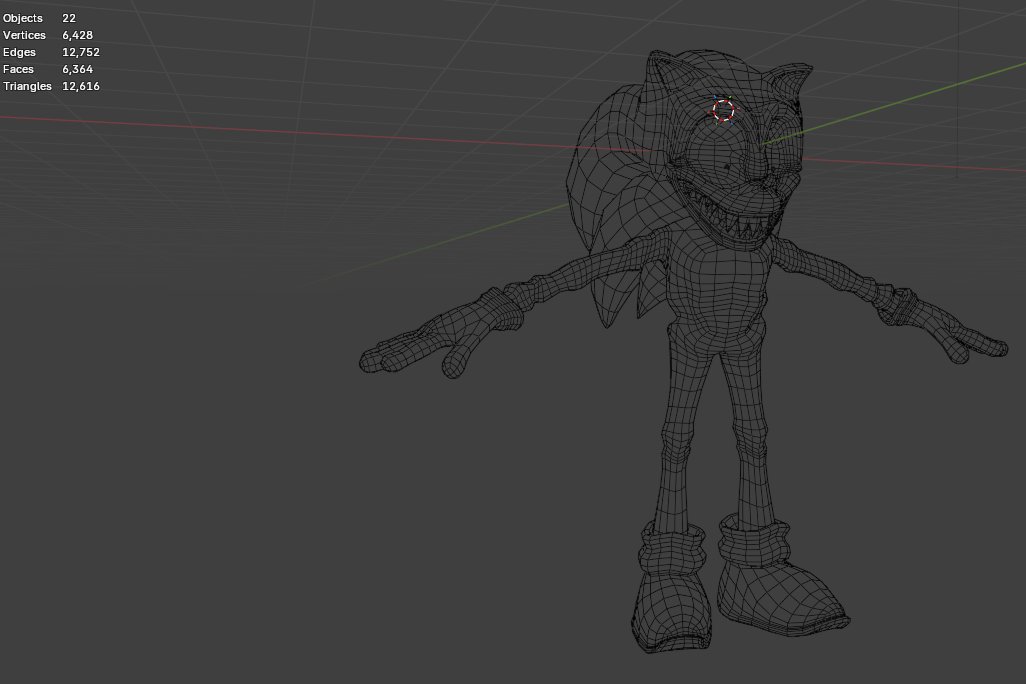 SpinexTrue's tweet photo. Sonic.exe remade hehehe (12,600 tris) 

----------------------------------------
#SonicTheHedgehog #sonicexe #sonicfanart #blender
#3dart #3D #3DModel #3dmodeling https://t.co/W1qcWm11qV