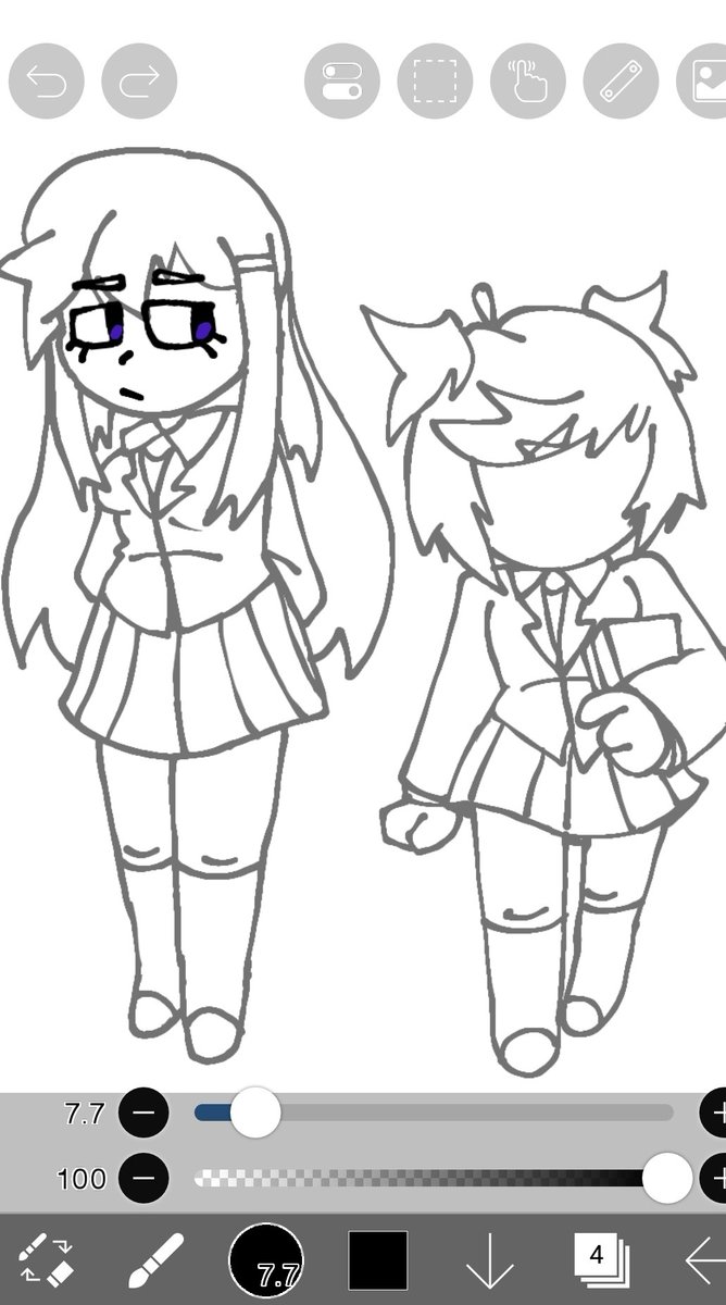 Willow_Saur's tweet photo. Scary natsyuri art attack WIP
#ddlc #DokiDokiLiteratureClub #ddlcfanart #wip https://t.co/YZk3jVBEJL