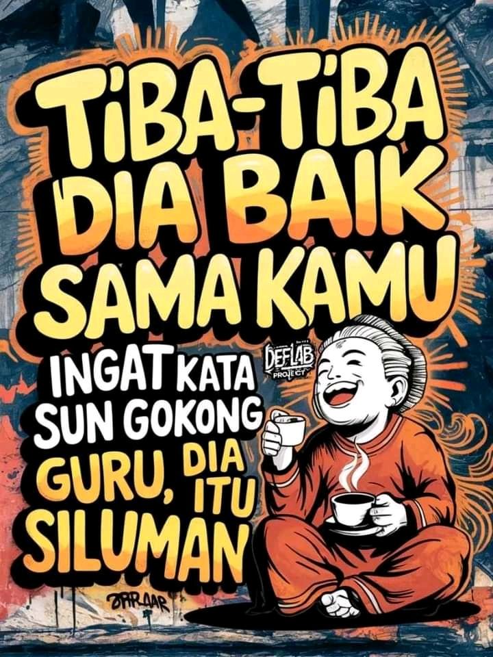 Rychmawan10's tweet image. Gabut, 
Jika ada seseorang baik dengan tiba2 ingat ya

Gurunya sun Go Kong
#Notwork