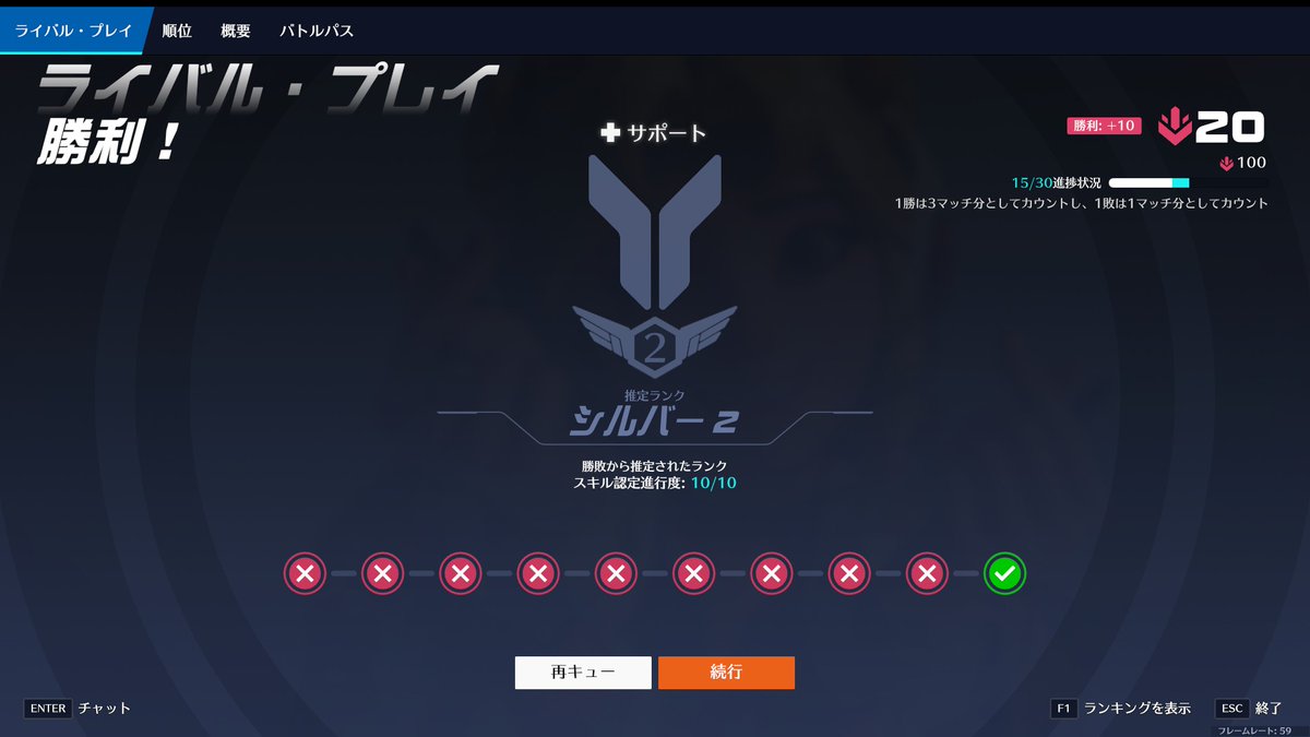 Kaidou_Ao's tweet photo. OW振り分け戦、結局１勝９敗で横転😡あかんやん https://t.co/gTtb49Rn1d