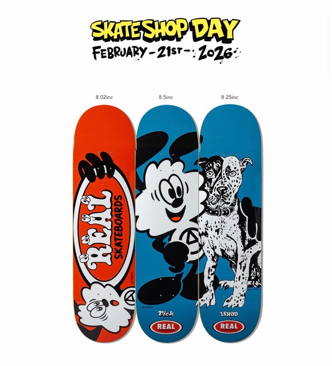【新品未使用・即購入OK】HumanMadeスケートボードデッキVERDYコラボ 1円スタート！新品正規品 HUMAN MADE VERDY VICK SKATE BOARD RED