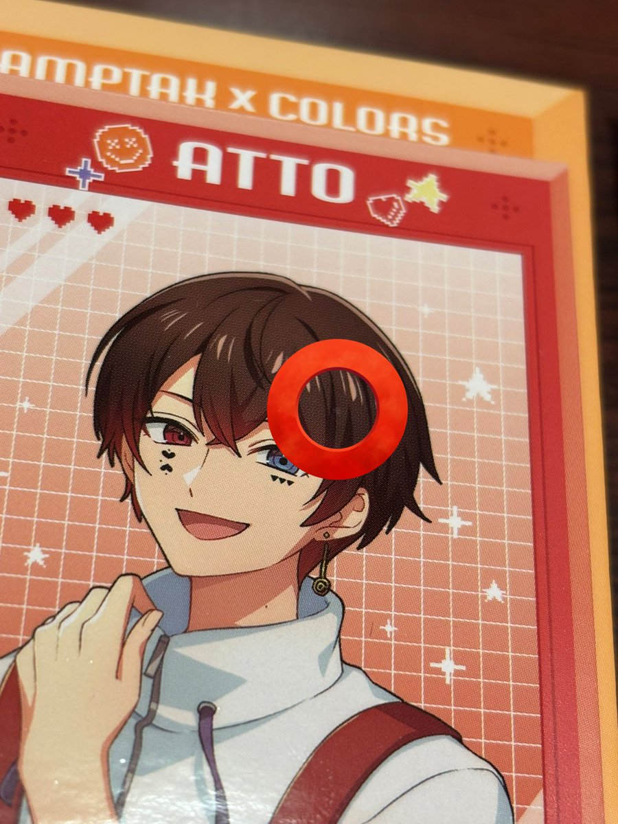 AMPTAK×COLORS STPR POP UP STORE ランダム缶バッジ フォトカード 交換