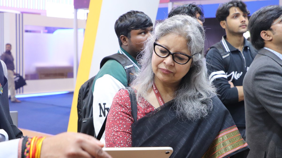 mopr_goi's tweet photo. #IndiaAIImpactExpo2026 | श्रीमती तनुजा ठाकुर खलखो, संयुक्त सचिव एवं वित्तीय सलाहकार, पंचायती राज मंत्रालय ने #IndiaAIImpactSummit2026 के दौरान मंत्रालय के पवेलियन का अवलोकन किया और India AI Impact Expo 2026 में प्रदर्शित #एआई आधारित प्लेटफॉर्म #SabhaSaar, #eGramSaathi और #PRAMAN के प्रदर्शन देखे।

उन्होंने पंचायतों में #एआई के उपयोग की सराहना करते हुए कहा कि इससे योजना निर्माण मजबूत होगा, पारदर्शिता बढ़ेगी और बेहतर निर्णय लेने में सहायता मिलेगी, जिससे नागरिक-केंद्रित सेवाएं प्रभावी रूप से प्रदान की जा सकेंगी।

📍 बूथ 5F5–5F9, हॉल 5, भारत मंडपम, नई दिल्ली 

#PMO #MoPR #SabhaSaar #NIC  #AIforPanchayats #DigitalGovernance #EmergingTech #FutureOfAI #DigitalTech  #Innovation #TechForIndia #DigitalIndia #AI  #IndiaAIImpactSummit #ArtificialIntelligence  #AIExpo #UnlockFutureWithImpactAI #ImpactWithAI

@PMOIndia     @LalanSingh_1     @spsinghbaghelpr      @GoI_MeitY     @AshwiniVaishnaw     @JitinPrasada      @OfficialINDIAai     @SecretaryMEITY     @abhish18      @_BHASHINI     @IndiaDST     @_DigitalIndia     @NICMeity