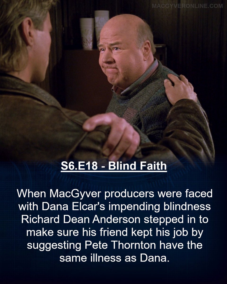 macgyveronline's tweet image. #MacGyver #Trivia #RichardDeanAnderson #showbiz