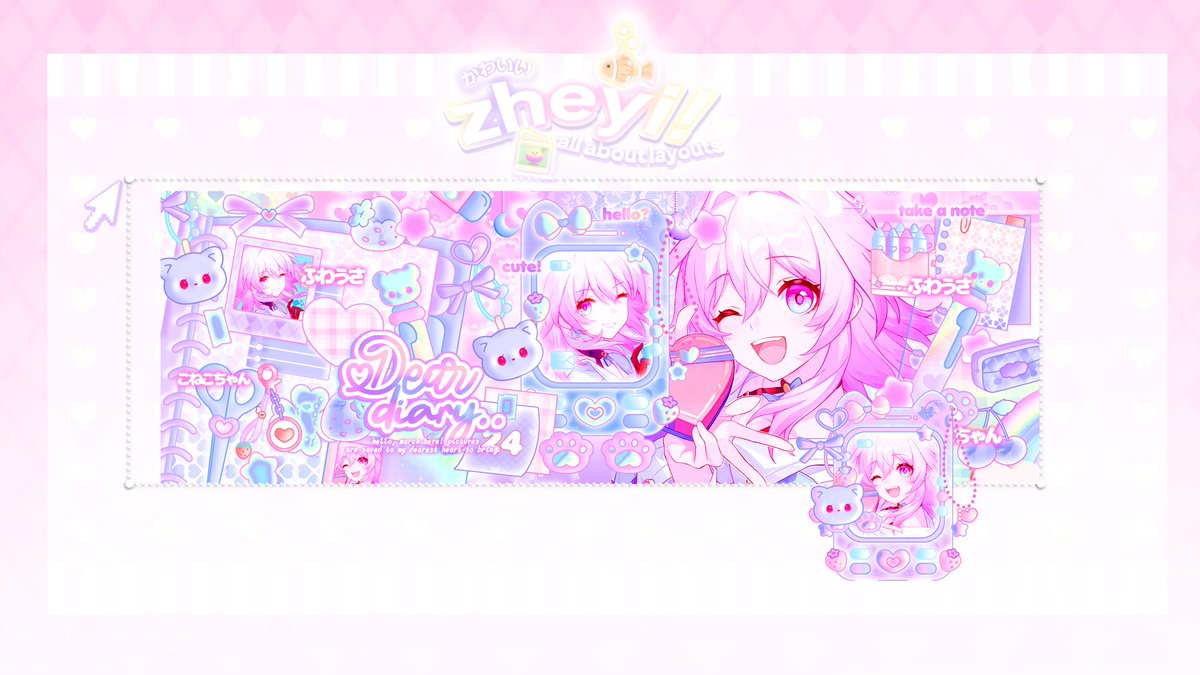 Look at my new layout! CBL CBL alias cantik banget loh, terimakasih kepada kak Karmika <a href="/miichurin/">♡</a> yang sudah mensponsori layout masterpiece by kakak zheyi <a href="/jin9liu/">ZHEYi! ✽‌‌ close</a>, semogaa rezekimu lancar terus yaa kak, dan banyak hal-hal baik yang datang kedepannya 💓🥰