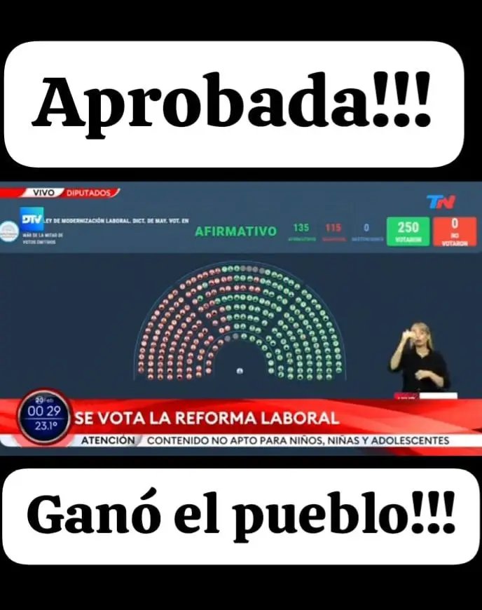 #Milei #LLA #ReformaLaboral #VLLC #política