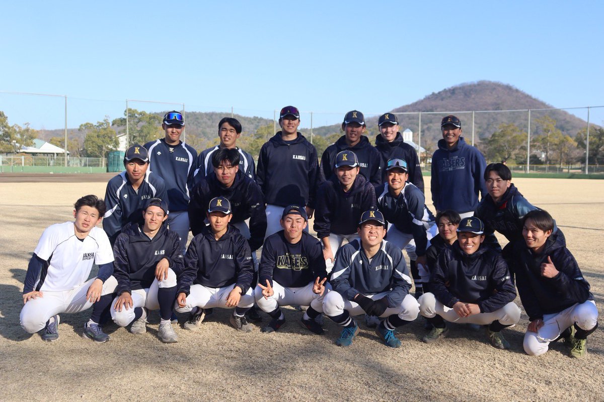 2026年2月19日
【高松キャンプ1班目 2日目】

シートノック、バッティングなどの基礎練習のあと、紅白戦を行いました！個人の成長と課題が見えた1日となりました。

#関大野球部
#関西大学
#日本一
#BLAZE
#情熱の野球
#大学野球
#関西学生野球連盟
#春季キャンプ
#高松キャンプ