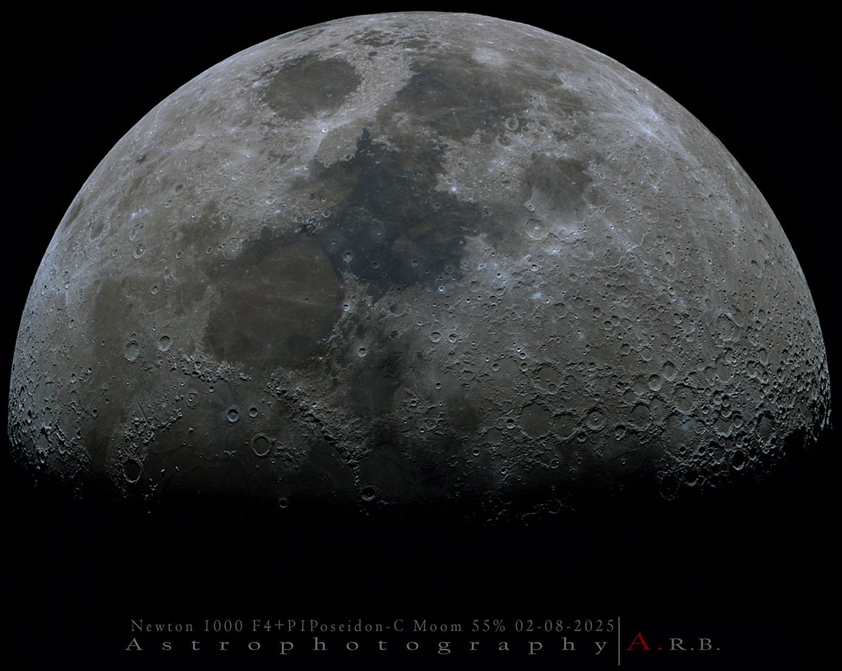 AbelBorrasca's tweet photo. Siempre y en todas sus fases, la Luna majestuosa con sus valles y toda su superficie tan en calma...
📸Astrophotography_A.R.B.
#cielosESA #Astrophotography #astrophotographer #moon #luna #Skywatcher #PlayerOne https://t.co/uDmvMt7Wte