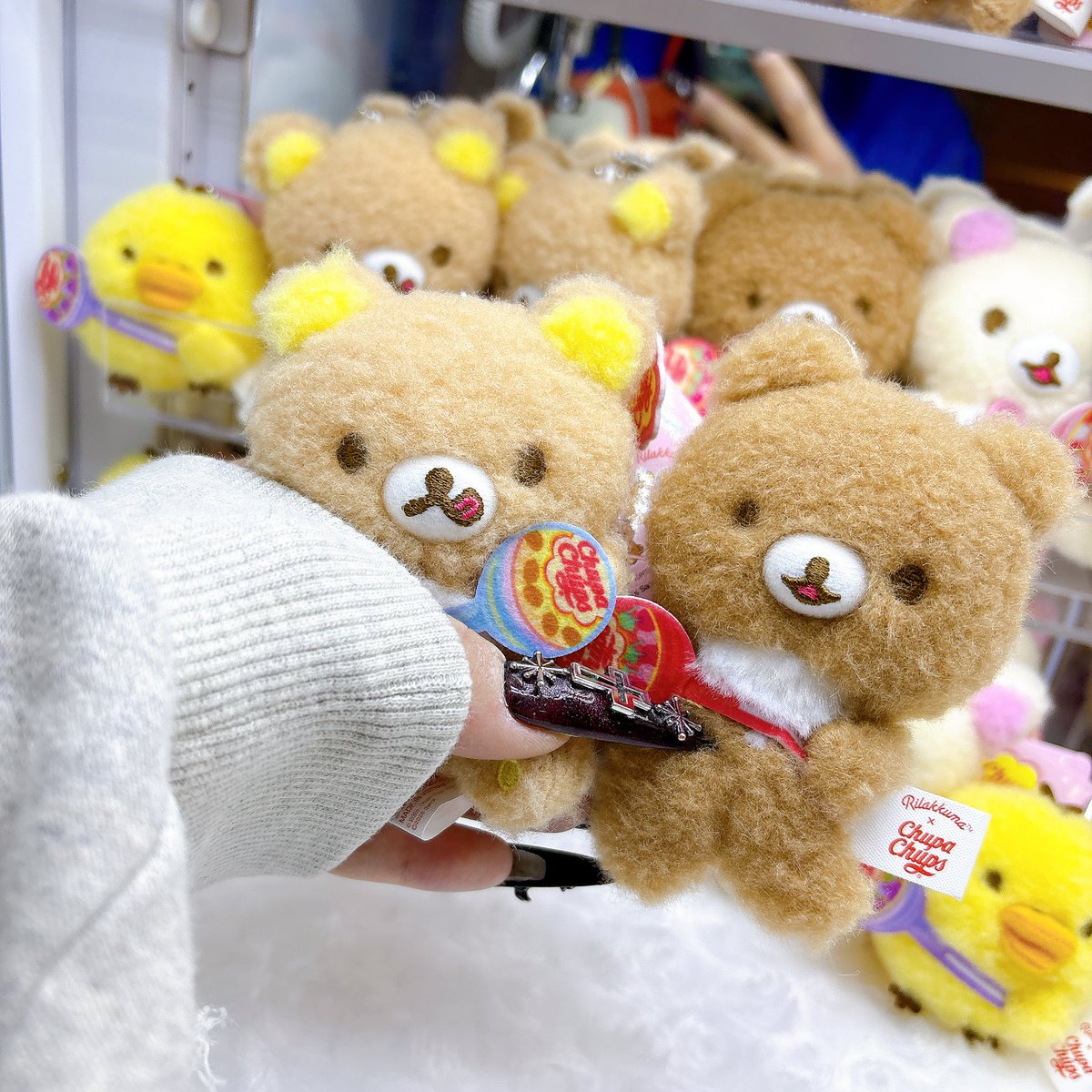 🧸新景品情報🍭】 ＼#リラックマ × #チュッパチャプス ／ 🧸マスコット