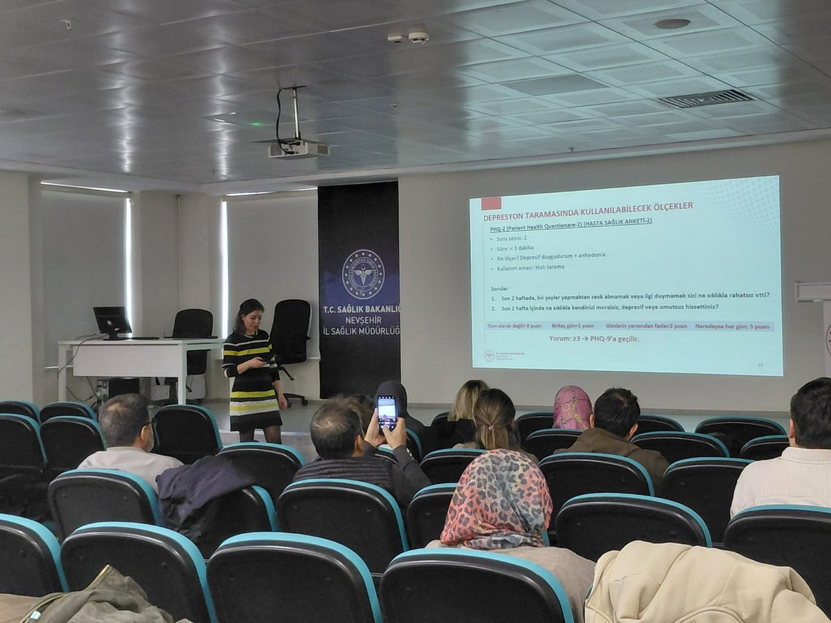 Nevşehir İl Sağlık Müdürlüğü Aile Hekimlerine Yönelik Güncel Eğitimlerine Devam Ediyor