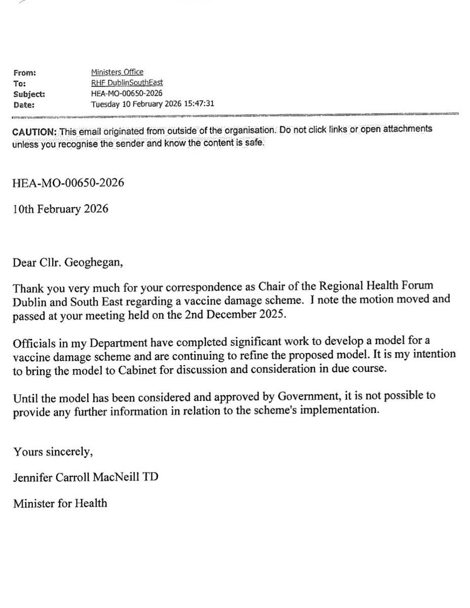 I strongly believe that a Vaccine Damage Conpensation Scheme should be set up by the Government. While I support vaccination as a general principle of health policy there is no doubt in my mind that some people who took the various Covid Vaccines suffered serious health problems