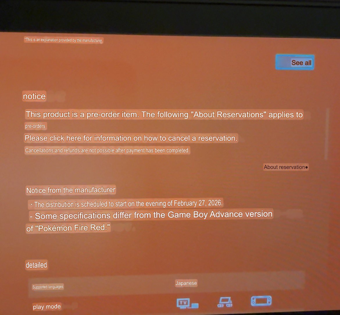 spatialDiscord's tweet image. Saw something interesting on the JP eshop that I didn’t see on the English eshop
This was DEFINITELY not meant to come out yet lmao. RIP to whoever gets fired for this.