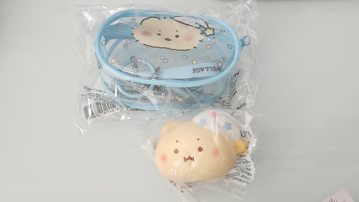 올리브영 망그러진 곰 콜라보 양도합니다

웰라쥬 망곰이 파우치(파우치 안에 든 비닐만 버렸습니다/미사용) - 0.6
넘버즈인 망곰이 스트레스볼 - 0.4

디렘 후 멘션 부탁드립니다!