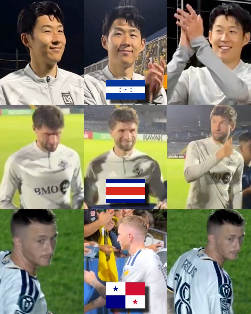 ¡¡LO QUE NUNCA PENSASTE VER EN TU VIDA!!

➤ Heung-Min Son jugando en Honduras.
➤ Thomas Müller jugando en Costa Rica.
➤ Marco Reus jugando en Panamá. 

Y todo pasó en un lapso de 48 horas. 

LA MAGIA DE LA CONCACHAMPIONS.