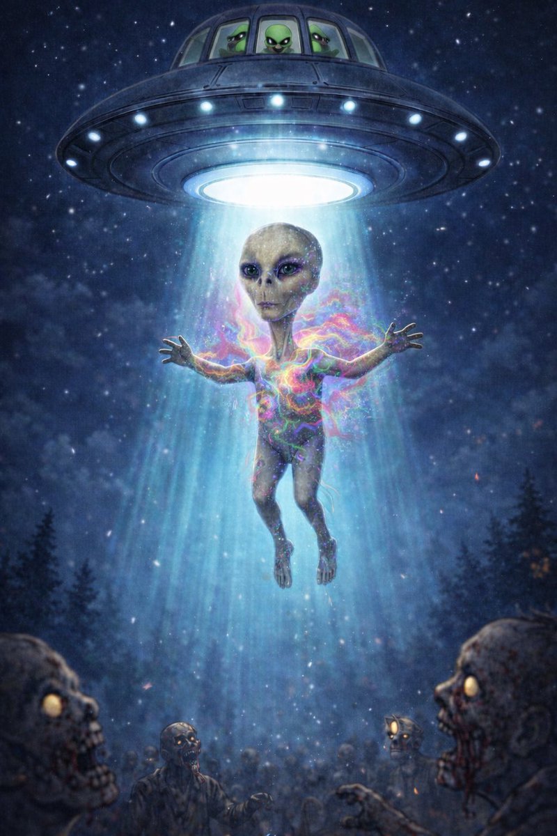 QuantShifter's tweet image. The $Aliens are with us..