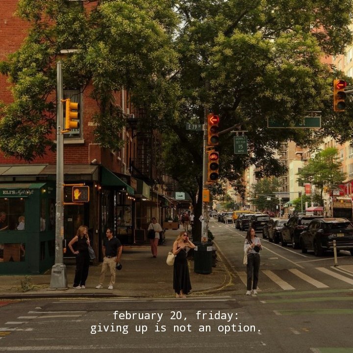 WordsCocoon's tweet image. february 20, friday...