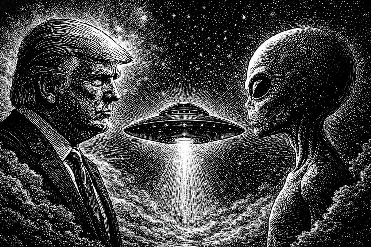 エプスタインの次は宇宙。

トランプ大統領が、UFO・地球外生命体の機密ファイル公開を命じました。

長年「陰謀論」とされてきたテーマが、正式な政府プロセスへ。

内容次第では、防衛株やリスク資産にも波及します。

宇宙人は実在するのか。
開示内容に注目です。