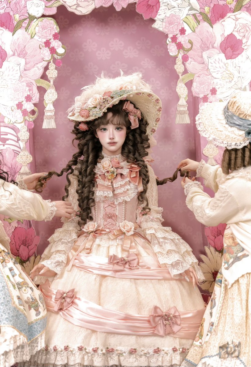 🌹本日まで🎀 ♡「花のロンド」シリーズ♡ 薔薇が舞い、リボンが