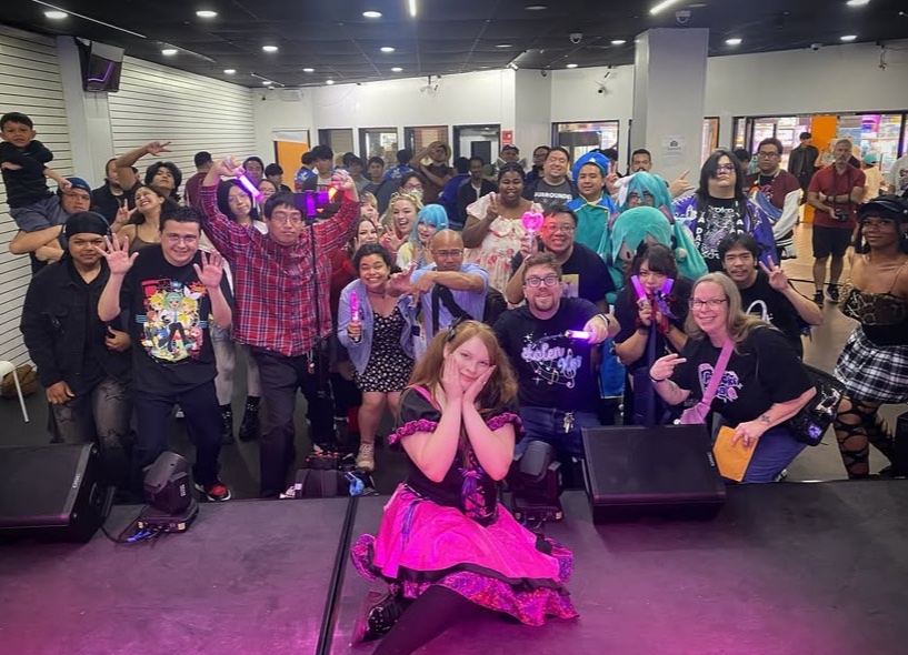Thank you 
<a href="/littleakiba_LA/">Little Akihabara in Los Angeles</a>
 and 
<a href="/LAIdolMatsuri/">LA Idol Matsuri @Maid Madness 05.02.26</a>
 for an unforgettable experience 💜🫶

I hope to come back to LA soon!~ 
#jpopidol #kaigaiidol