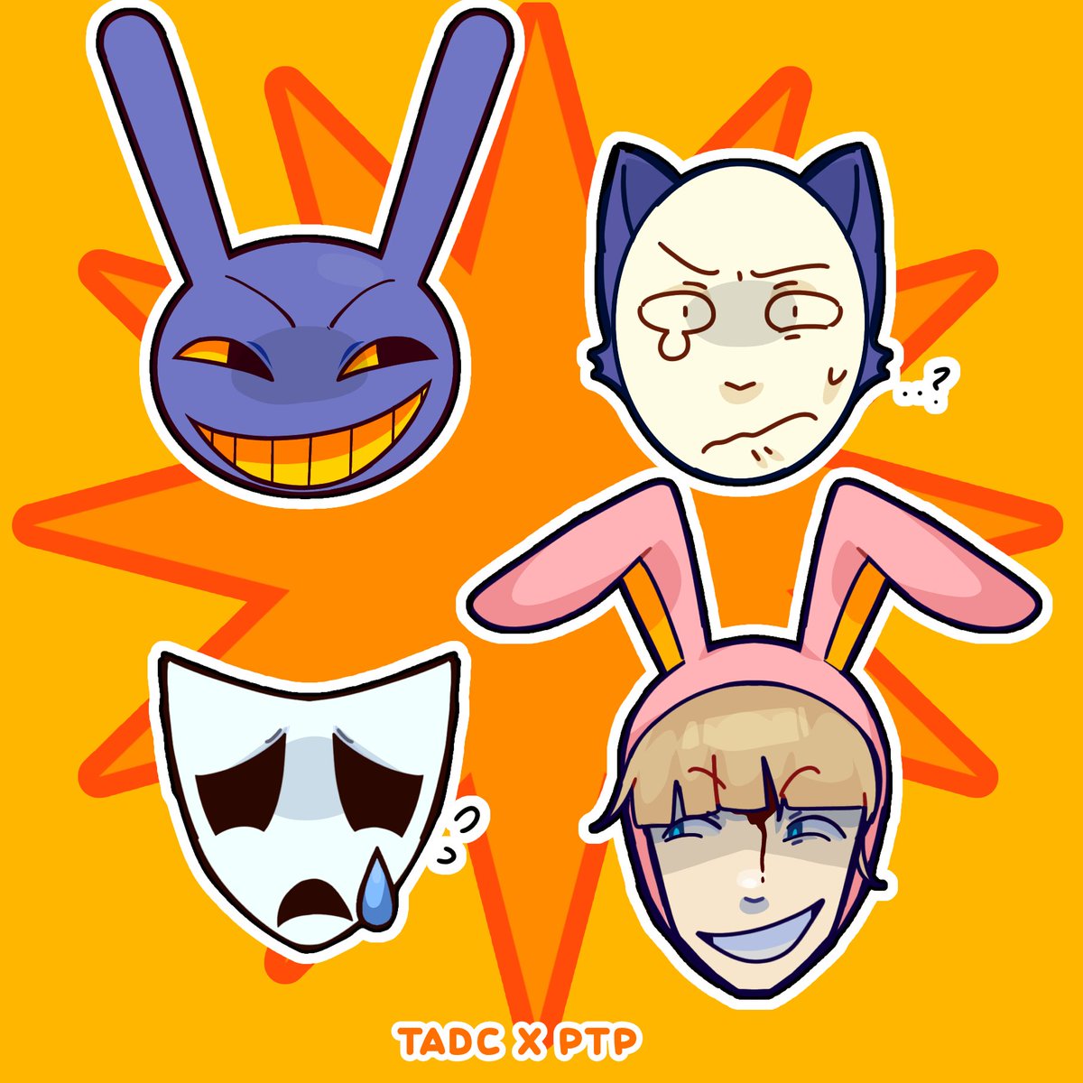 ONNIE__08's tweet photo. since PTP fandom is reviving from death &amp; collabing w TADC

I had to draw smth 4 it since I love that show!! 
#TADC #popeethepreformer https://t.co/JcKRFxZ6JX