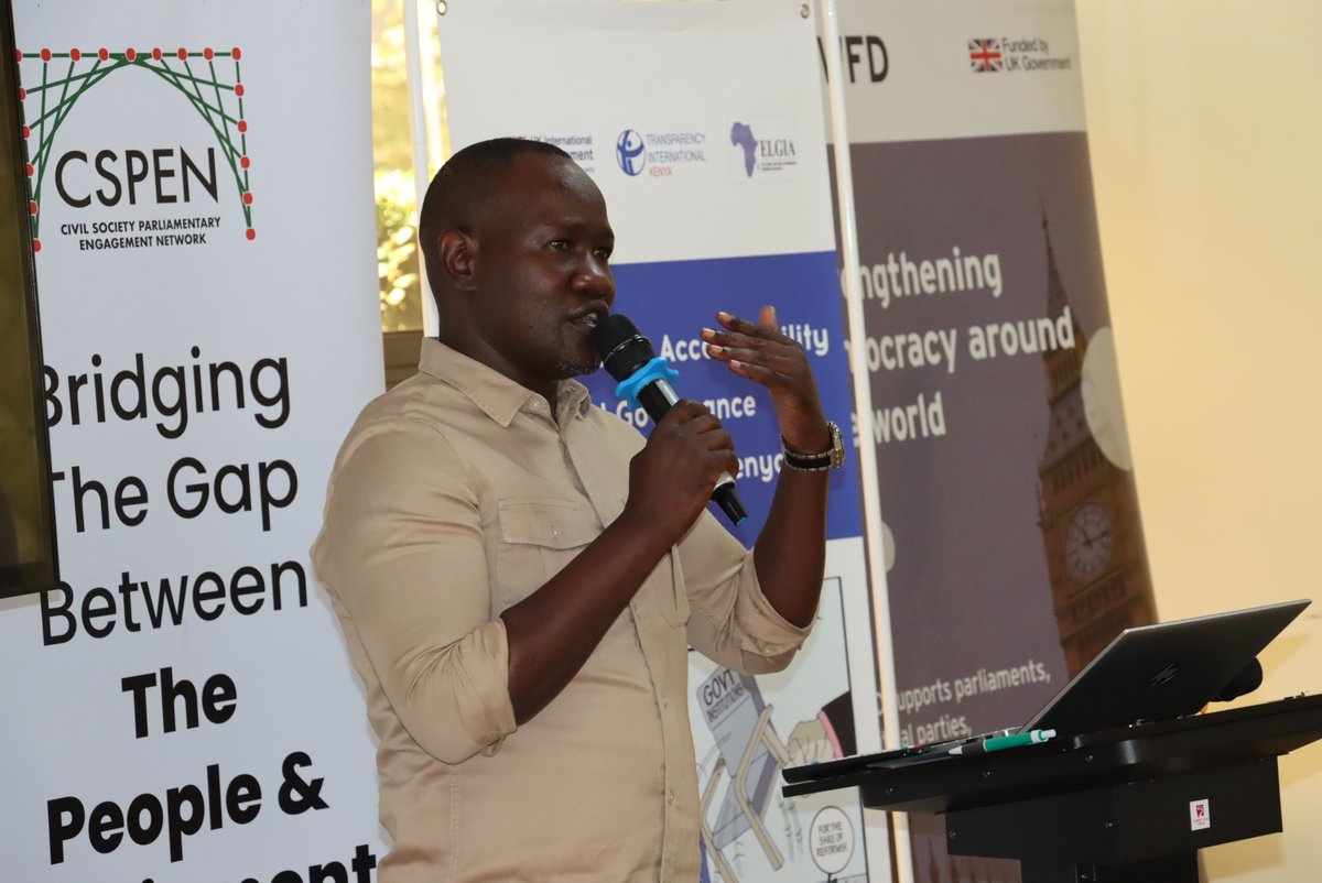 Cspen_KE's tweet photo. @WFD_Kenya @TISAKenya @UraiaTrust @TIKenya @ayt_org @Thinkillustrate @KenyaApnac @MzalendoWatch @nisisikenya @IllicitFlows The meeting also brought together focal persons responsible for coordination, implementation, reporting, and sustained engagement with Parliament and County Assemblies, with the aim of defining clear actions and timelines for delivery throughout the 2027 electoral cycle.
#CSPEN https://t.co/wuUwuZ9nzS