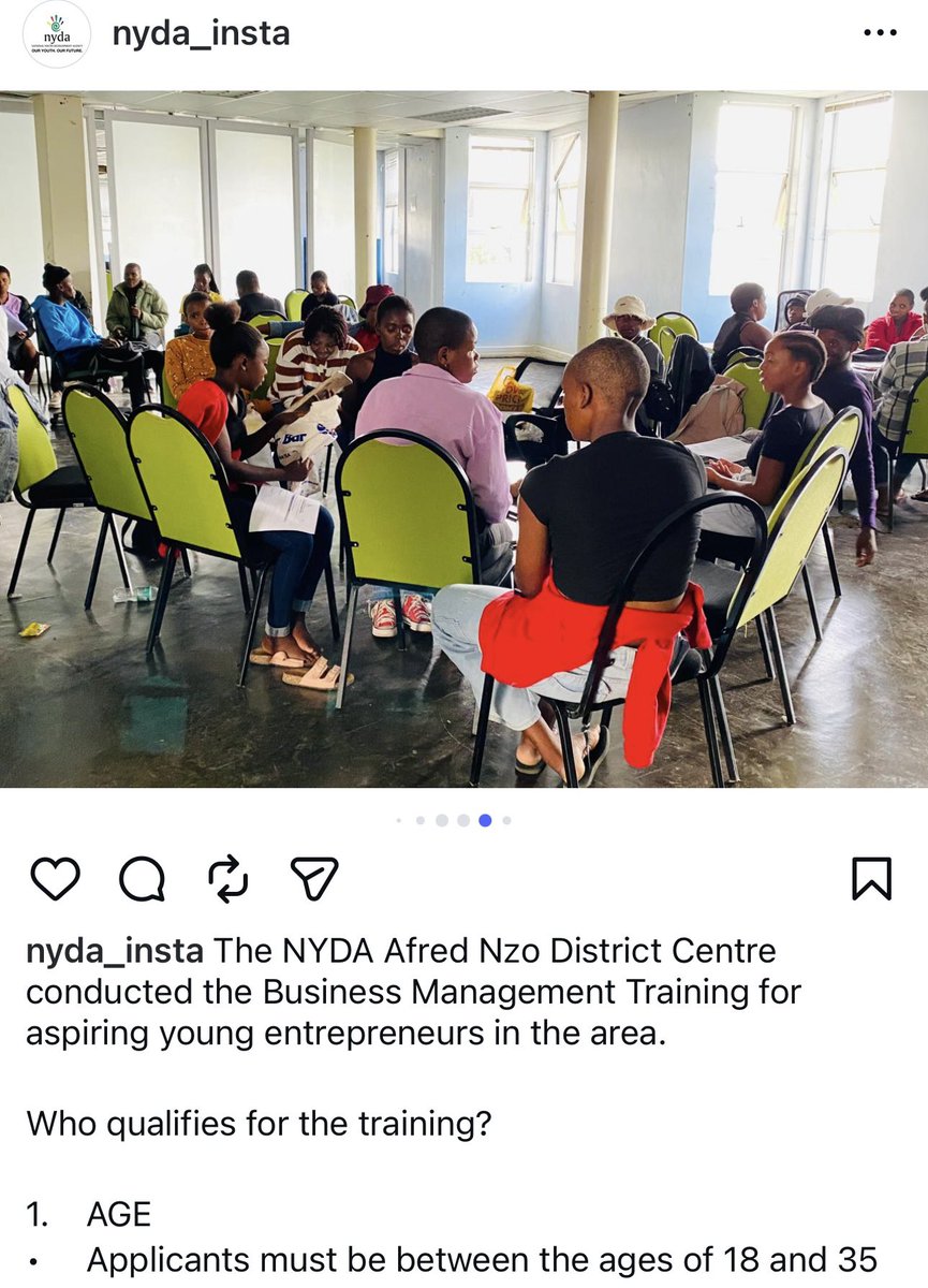 Government institutions will host a “free training” then turn you into social media content😭😭😭