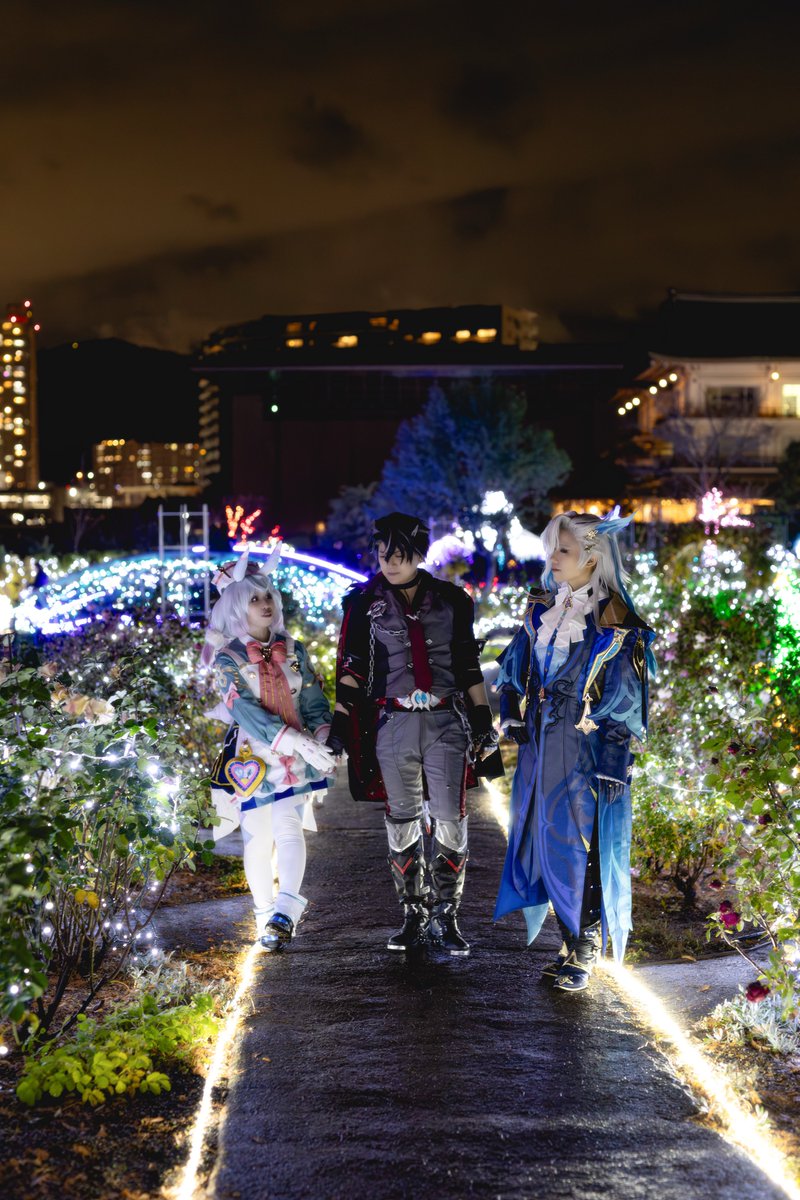 【原神/cos】

夜の散歩

リオセスリ→ひさぎ
シグウィン→<a href="/allllll_al1260/">亜琉𓄿んふんふ</a> 
ヌヴィレット→<a href="/seinosuke1212/">征之助🍜チャーラーをすこれ</a> 
photo by <a href="/syo_rey/">ＳＹＯ</a> 

※ロケ地許可済