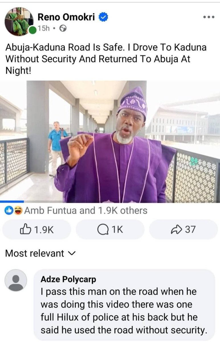 Mr. <a href="/renoomokri/">Reno Omokri</a> was caught lying on Facebook.

Sh@meless man.