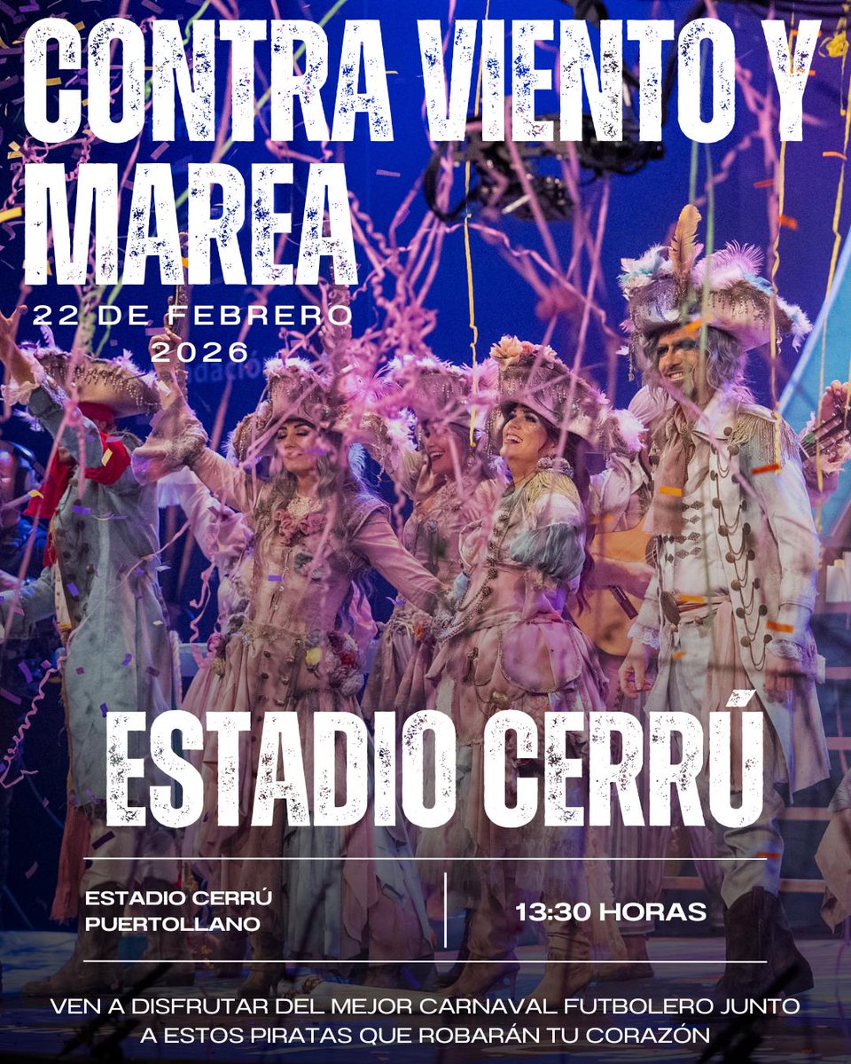 🃏Este domingo tenemos previa en los bajos de El Cerrú.
Disfruta del mejor Carnaval y de nuestro servicio de bar.

📌Tenemos 🥘con cada consumición