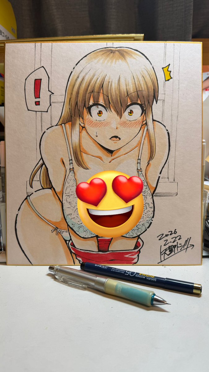 「コミティア用色紙追加!」|矢野トシノリのイラスト