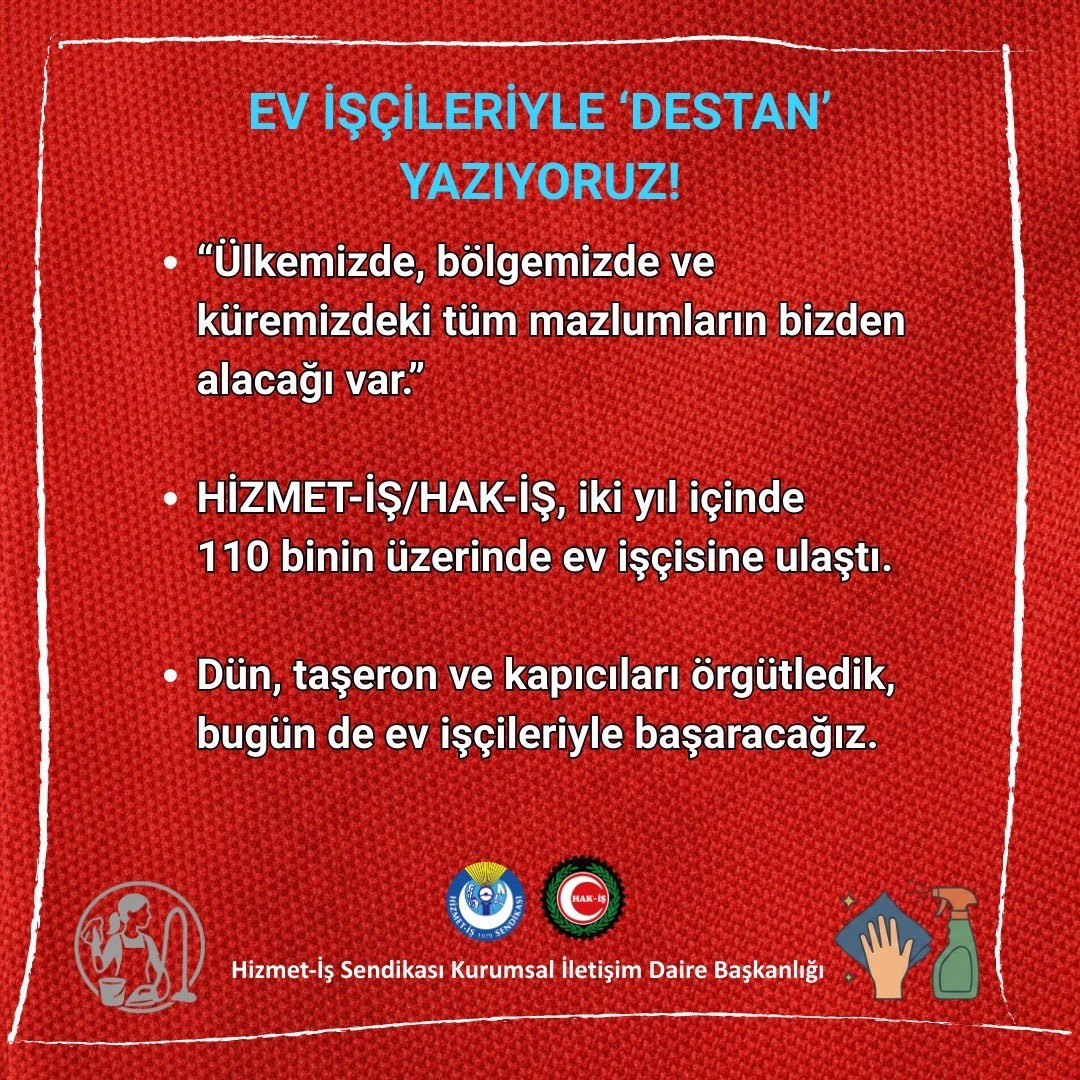 hizmetissendika's tweet photo. 2- 
#EvişçileriHizmetiştebirleşiyor
#Kayıtsızkalma https://t.co/nNgcxAVSfB