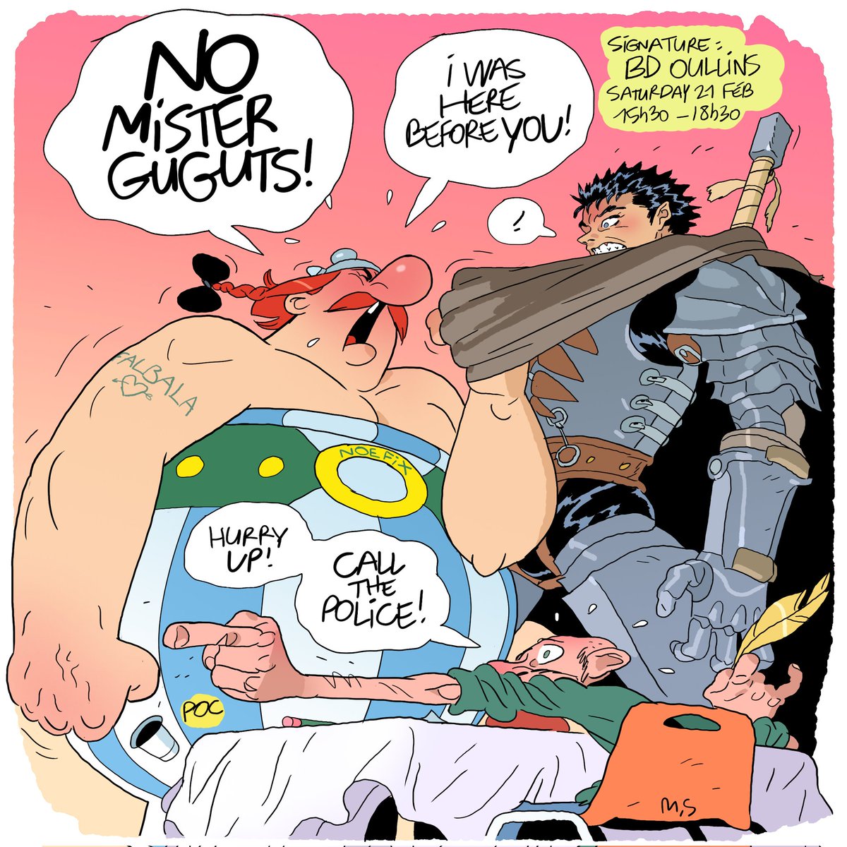 Tous aux abris !
#asterix #guts #Berserk #comic