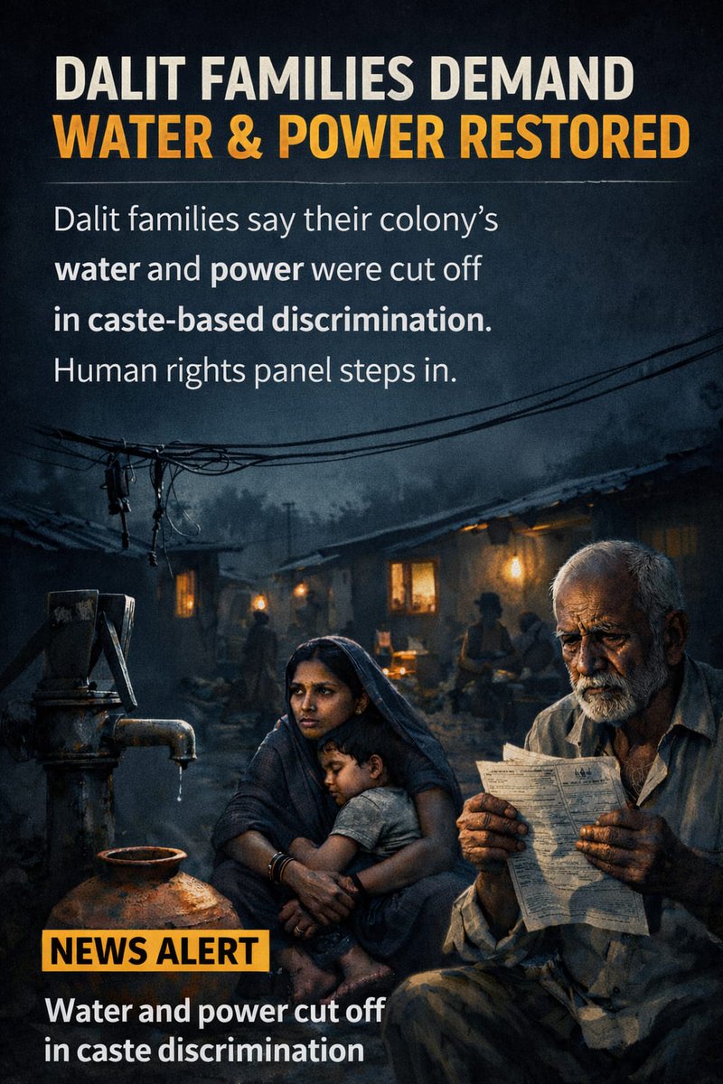 Darkness in 2026: Dalit Families Cut Off from Water and Electricity in Hanumakonda

#DalitLivesMatter #electricite #water #hanumakonda #castediscrimination #Castebasedsystem