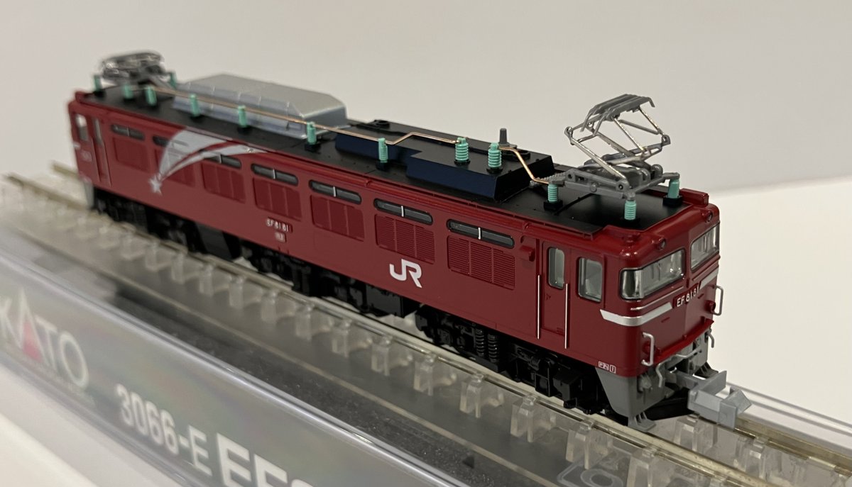 寝台特急「北斗星」の牽引に！】 ・EF81 81 北斗星色 グレードアップ特