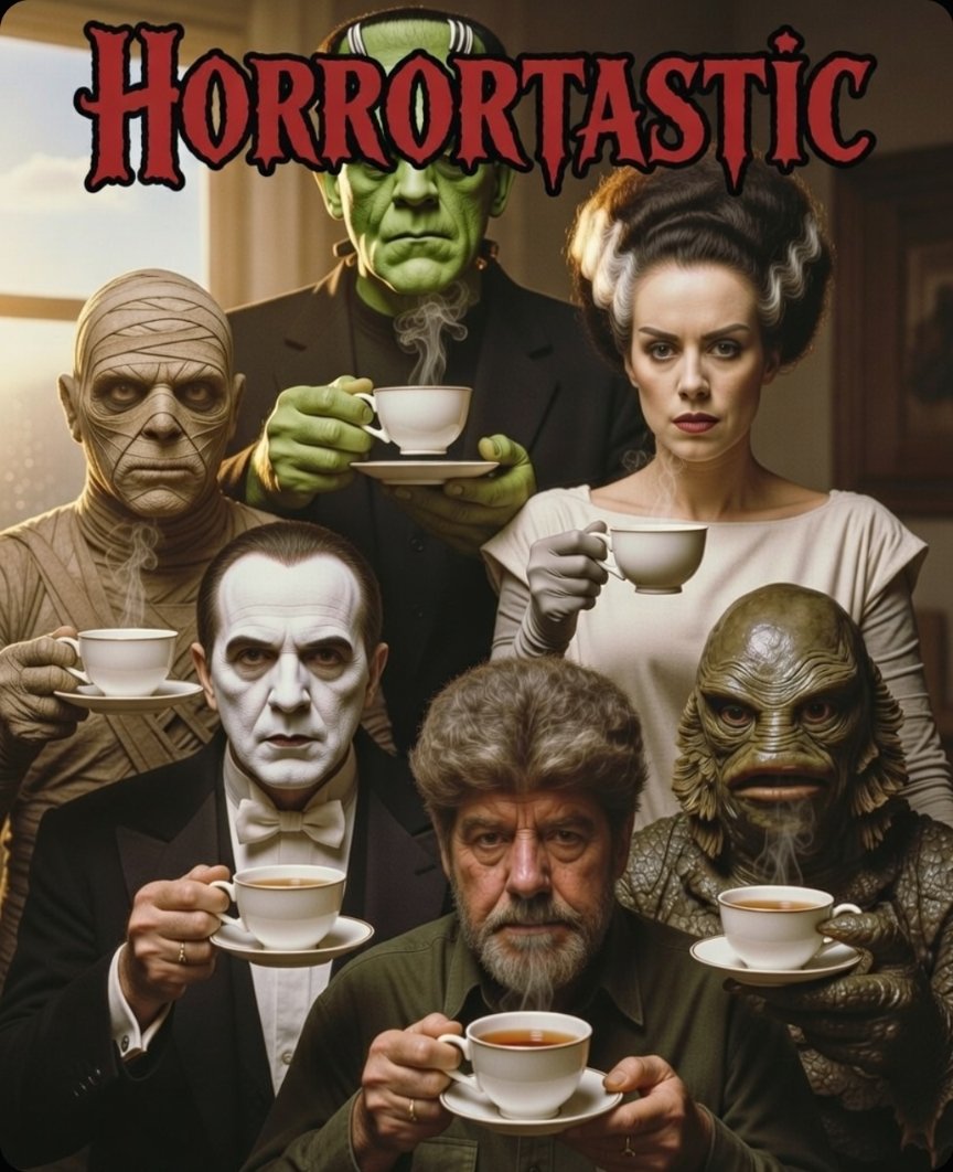 man_monster3's tweet image. Good morning everyone 
We've made it to the weekend.. make it a Horrortastic one! 🎩 
#HorrorFamily