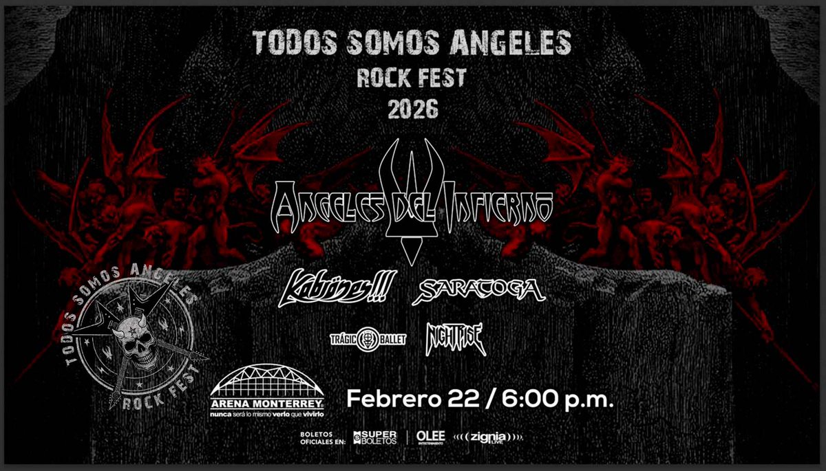 Todos Somos Angeles Rock Fest (Oficial) tweet media