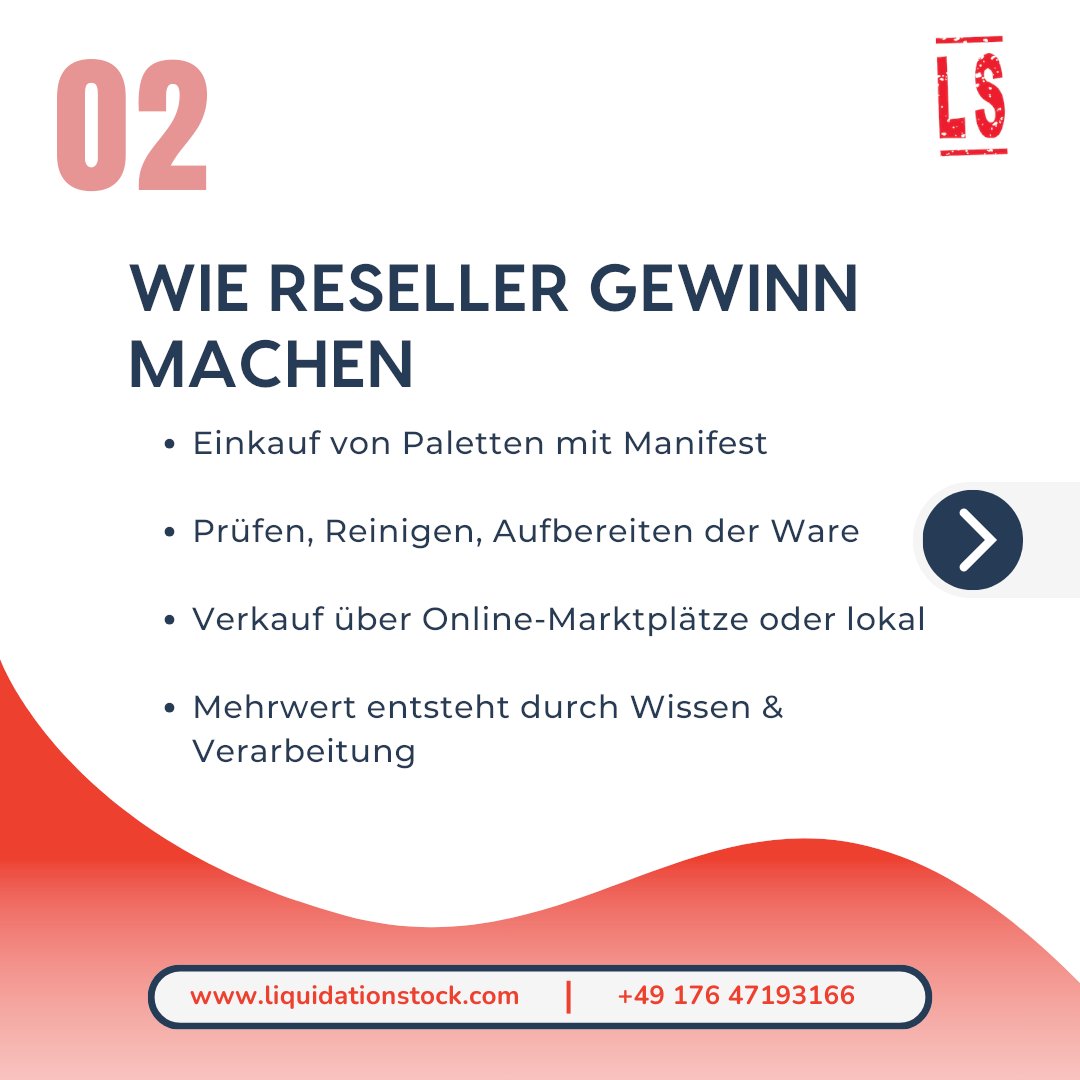 LStock_de's tweet photo. Wie man durch Retouren kaufen Gewinn erzielt
Retouren clever einkaufen und profitabel weiterverkaufen!
 .
 .
 👉Jetzt hier klicken, um den vollständigen Leitfaden zu lesen:
 https://t.co/kwcmDdn1nD
.
.
#retourenware #liquidationstock #weiterverkauf #resalebusiness #großhandel https://t.co/7kvSqjEsiG